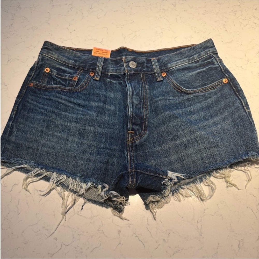 Levi's Classic Blue Jean Shorts
